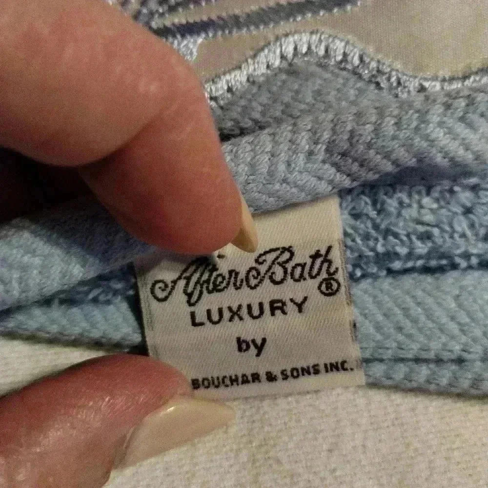 Set of two full size decorative towels after bath brand we're find